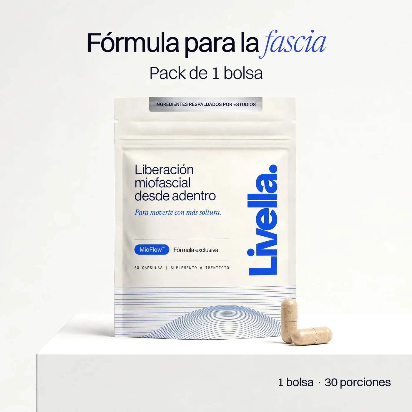 Pack de 1 bolsa, 30 porciones